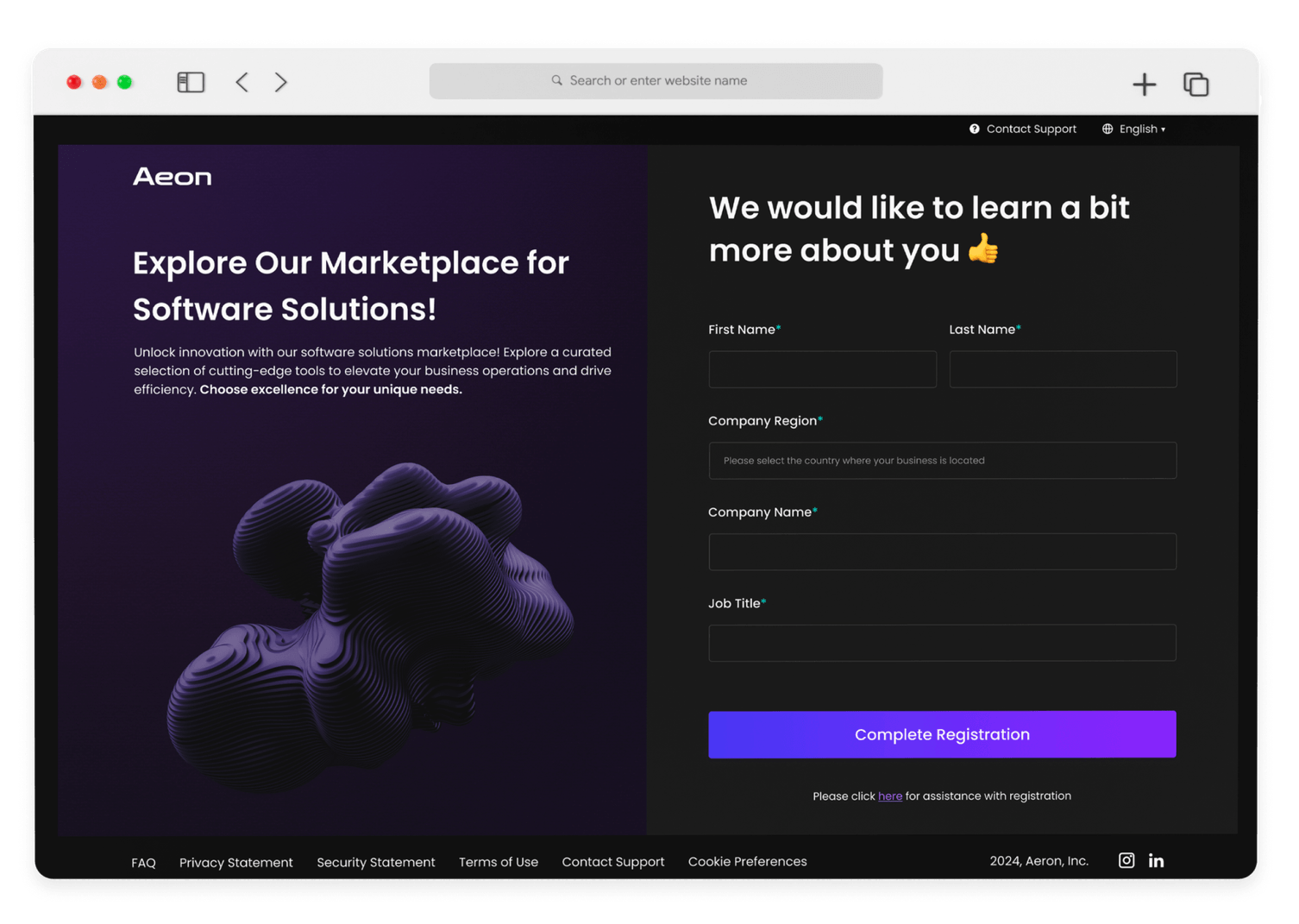 Aeon Marketplace, outcome and adoption across the conglomerate.